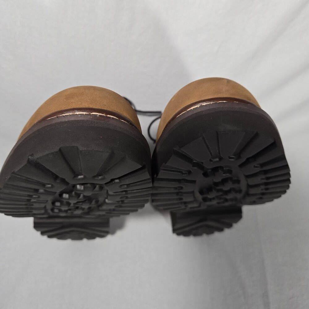 RARE Vintage 1985 TOMMY HILFIGUER Old Stock Brown Leather Oxford Shoes Men's 12M - Picture 12 of 17